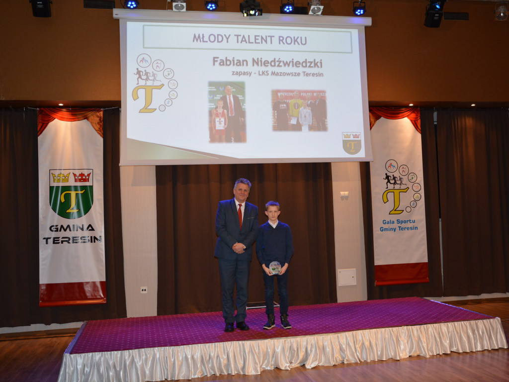 Teresin nagrodził najlepszych sportowców