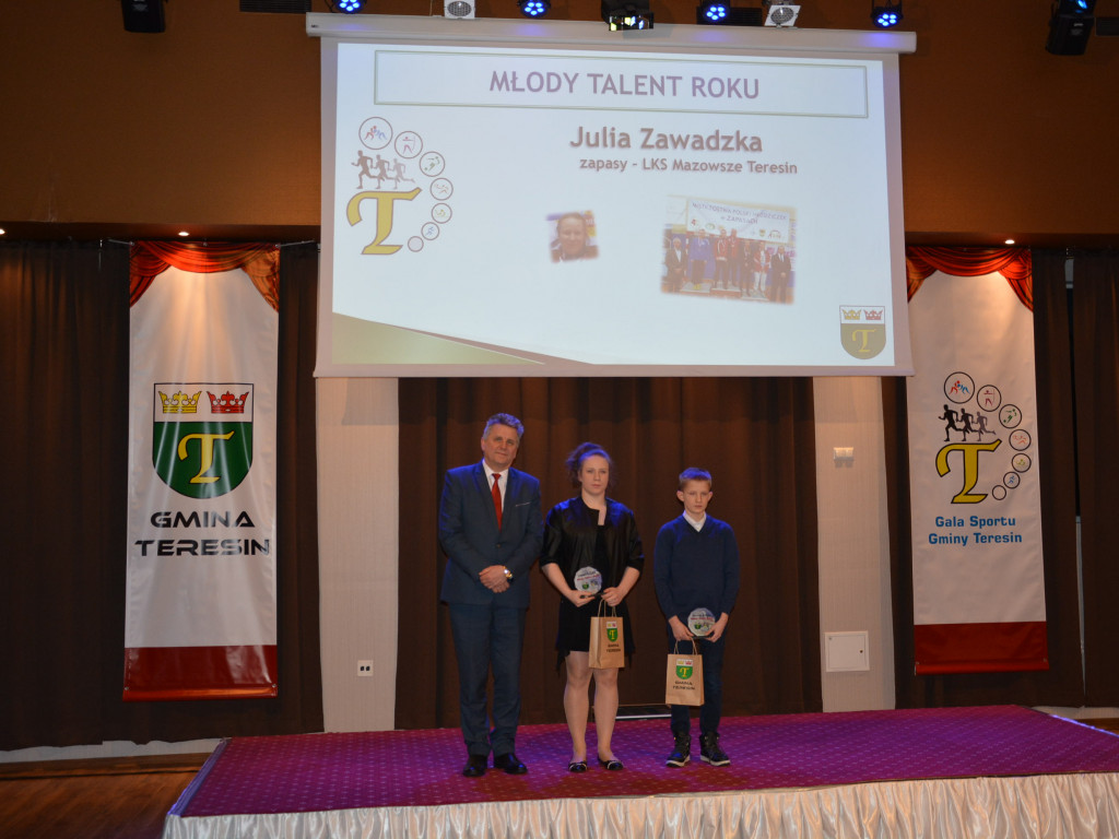 Teresin nagrodził najlepszych sportowców