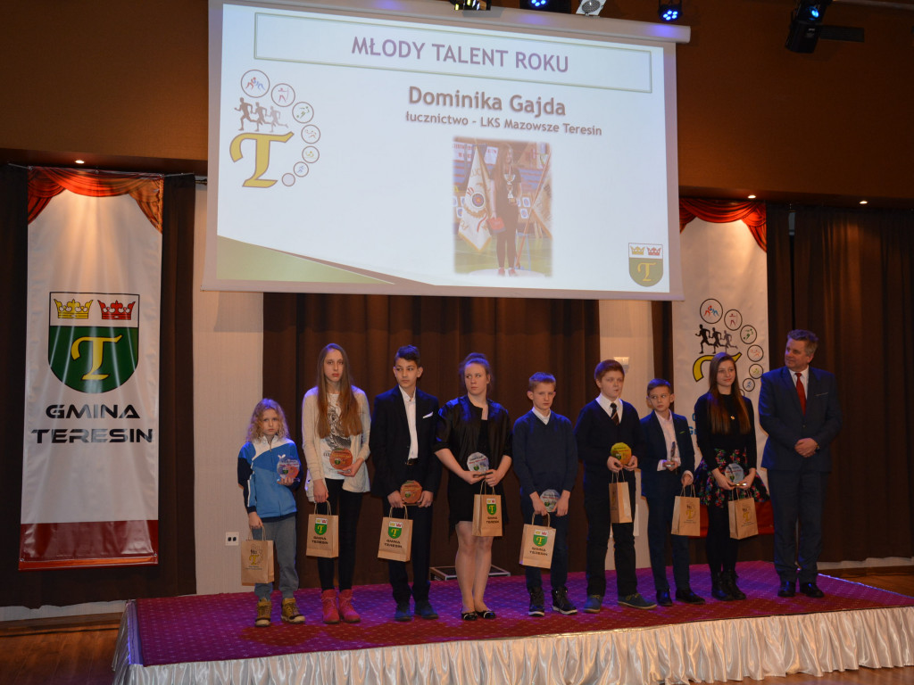 Teresin nagrodził najlepszych sportowców
