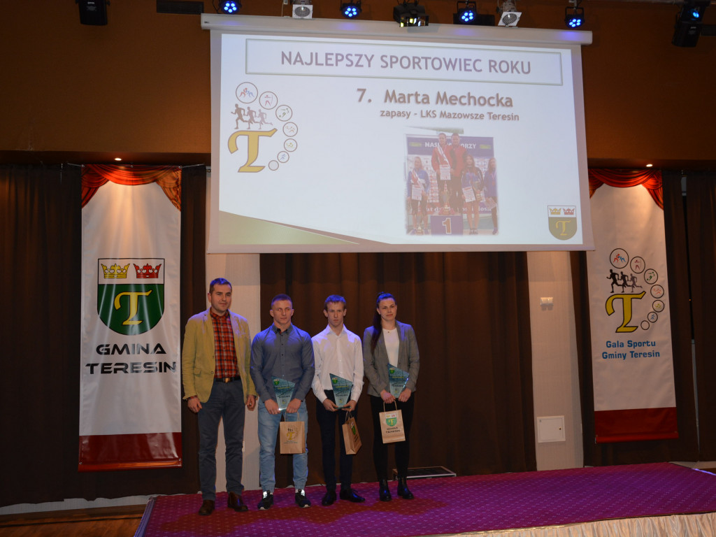 Teresin nagrodził najlepszych sportowców