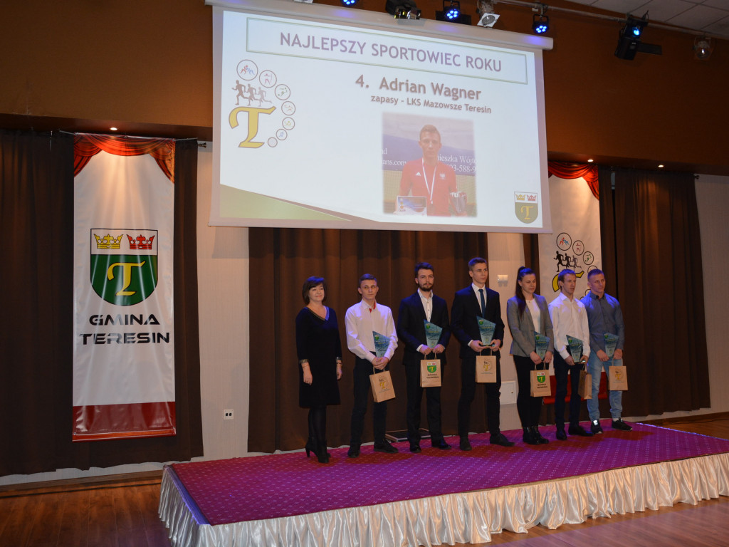Teresin nagrodził najlepszych sportowców