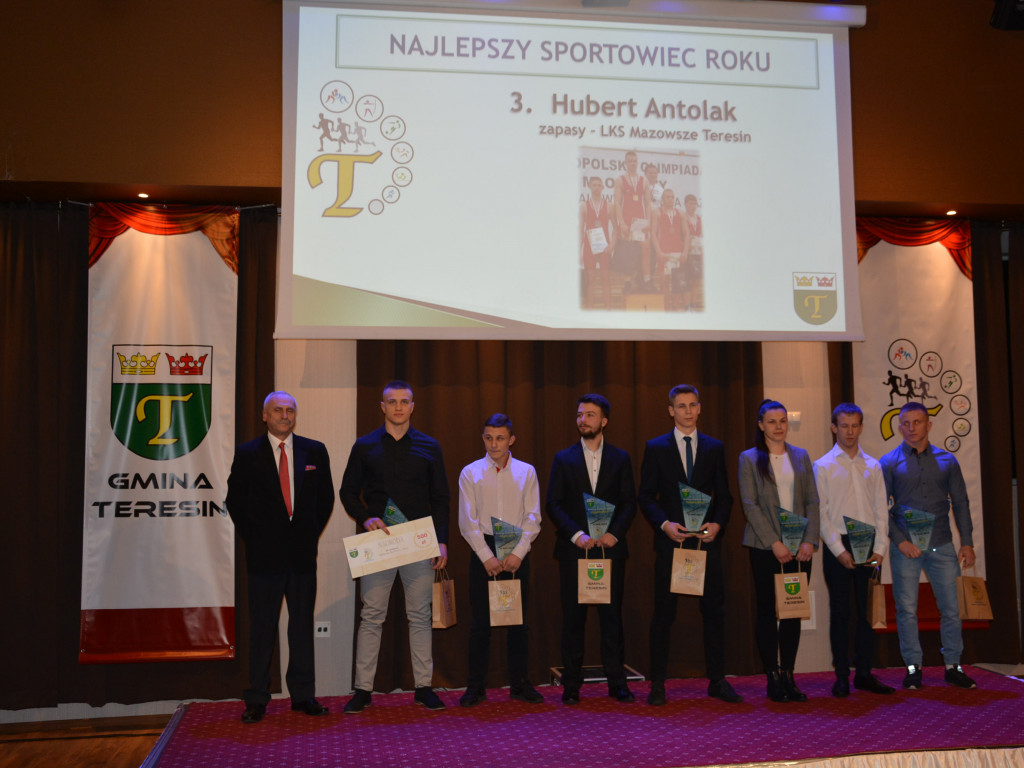 Teresin nagrodził najlepszych sportowców