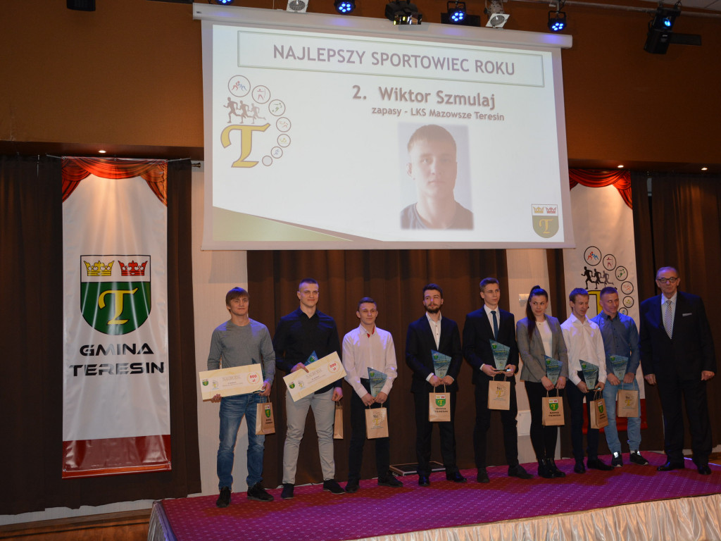 Teresin nagrodził najlepszych sportowców