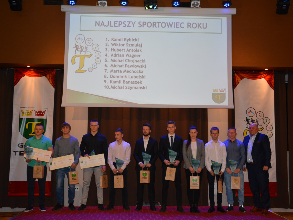 Teresin nagrodził najlepszych sportowców