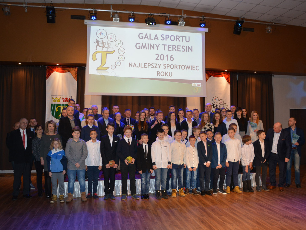 Teresin nagrodził najlepszych sportowców