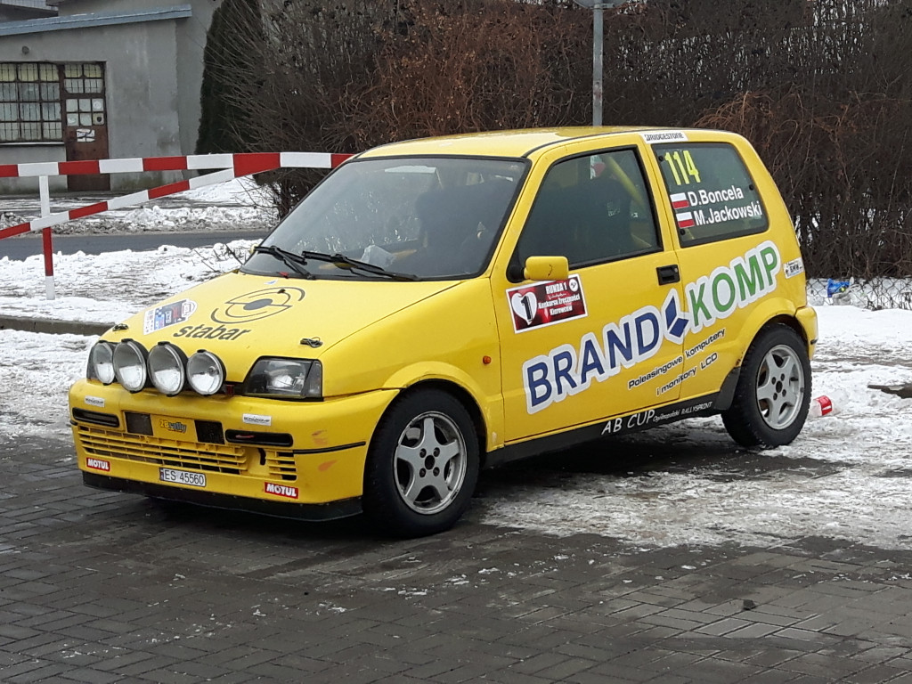 I Walentynkowy Konkurs Zręczności Kierowców - relacja