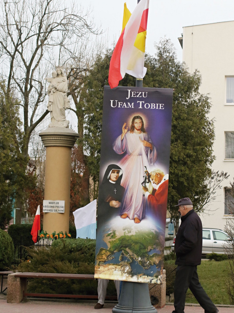 Powitanie kopii obrazu Matki Boskiej Częstochowskiej