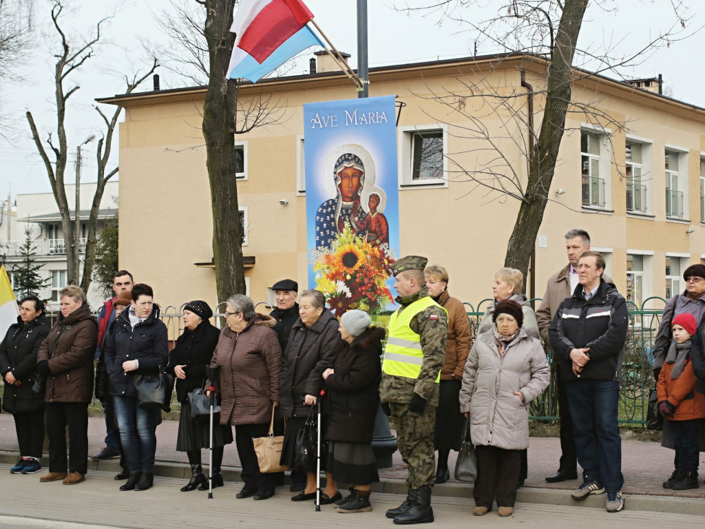 Powitanie kopii obrazu Matki Boskiej Częstochowskiej