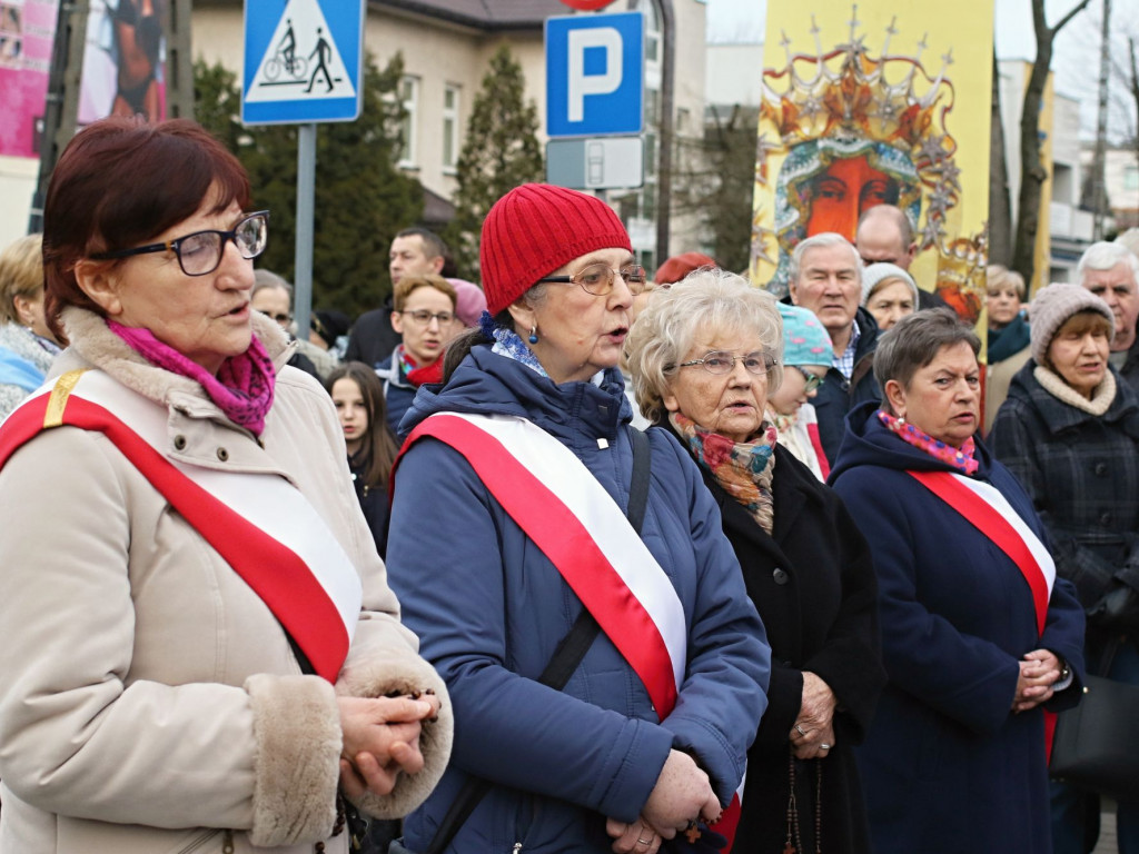 Powitanie kopii obrazu Matki Boskiej Częstochowskiej