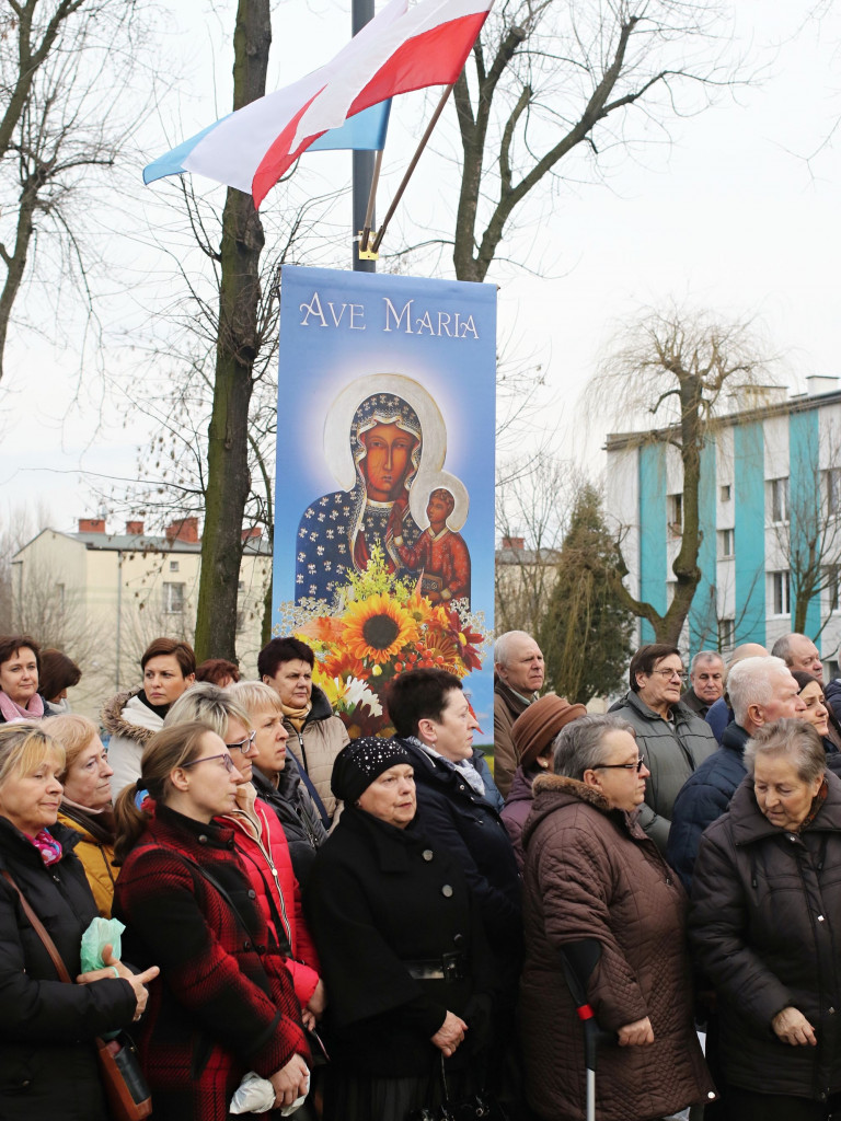 Powitanie kopii obrazu Matki Boskiej Częstochowskiej