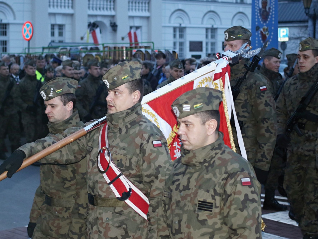 Powitanie kopii obrazu Matki Boskiej Częstochowskiej
