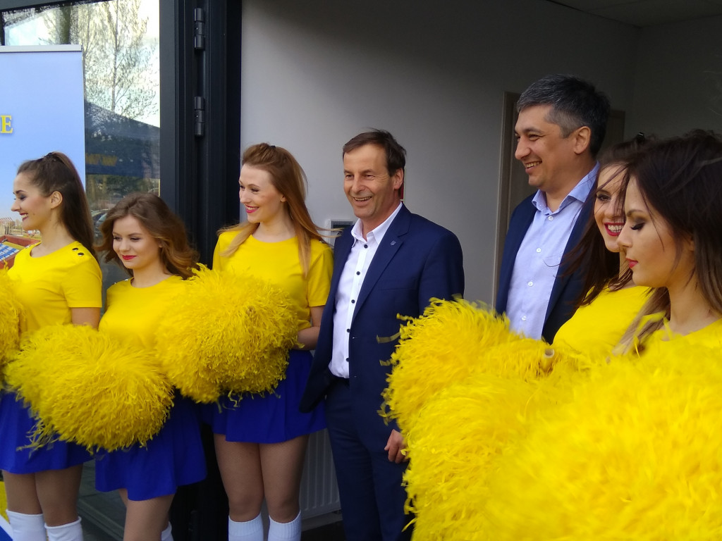 Otwarcie nowego budynku Stadionu Miejskiego w Błoniu