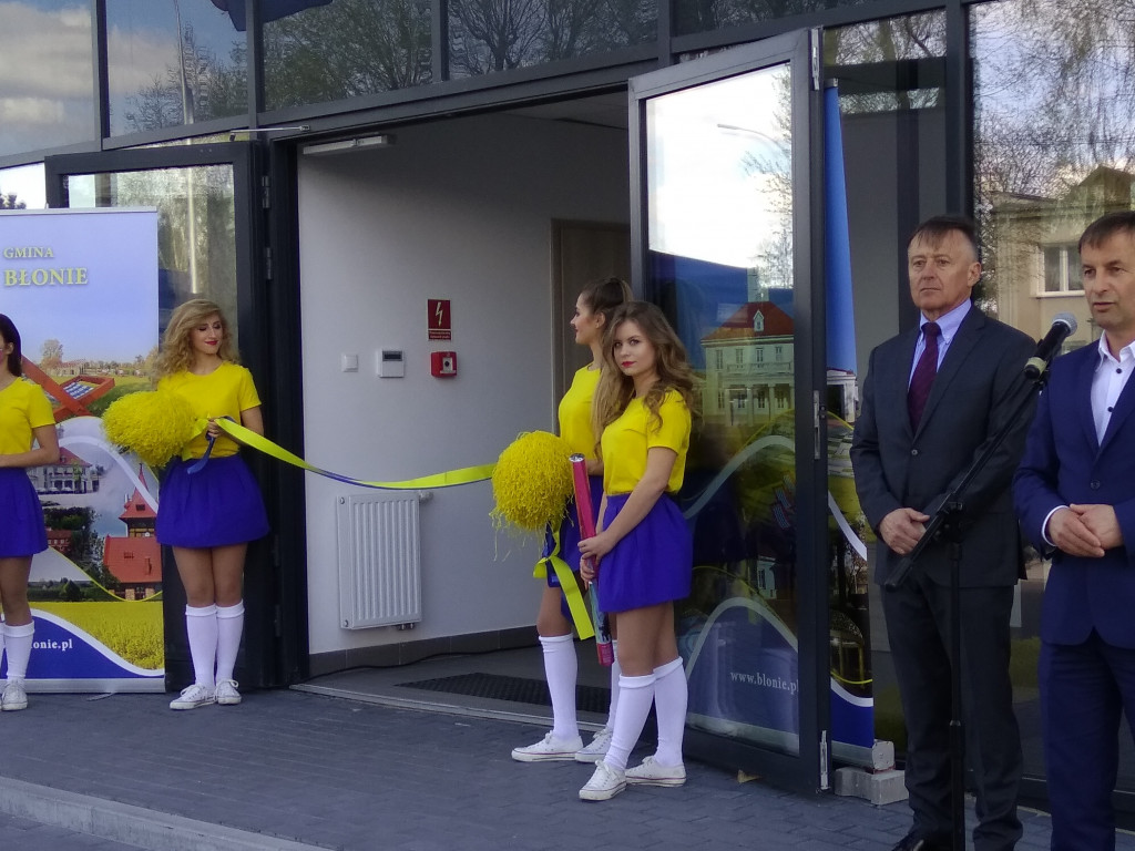 Otwarcie nowego budynku Stadionu Miejskiego w Błoniu