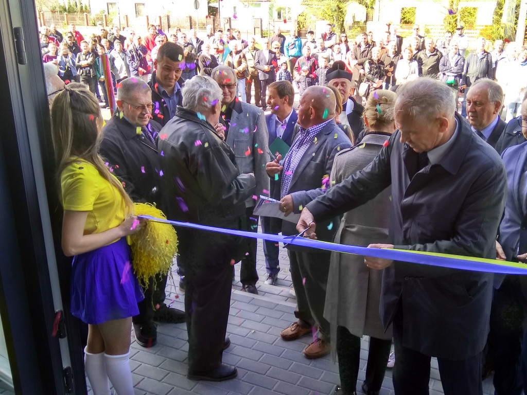 Otwarcie nowego budynku Stadionu Miejskiego w Błoniu
