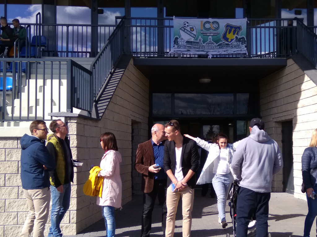 Otwarcie nowego budynku Stadionu Miejskiego w Błoniu