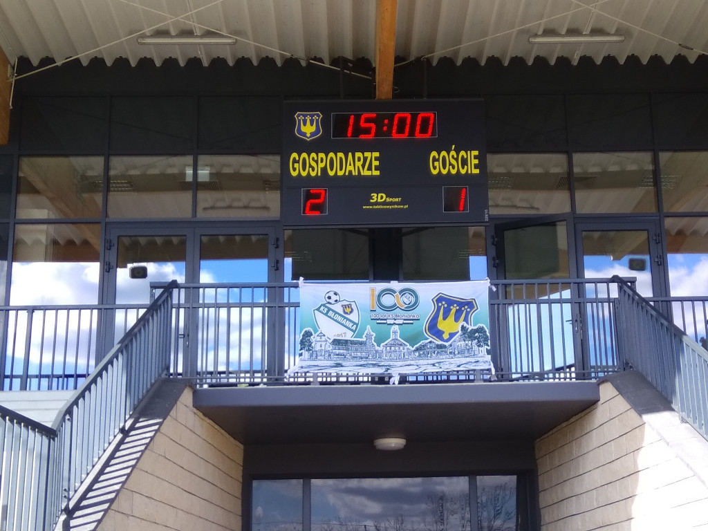 Otwarcie nowego budynku Stadionu Miejskiego w Błoniu