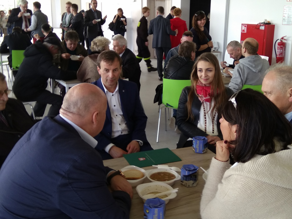 Otwarcie nowego budynku Stadionu Miejskiego w Błoniu