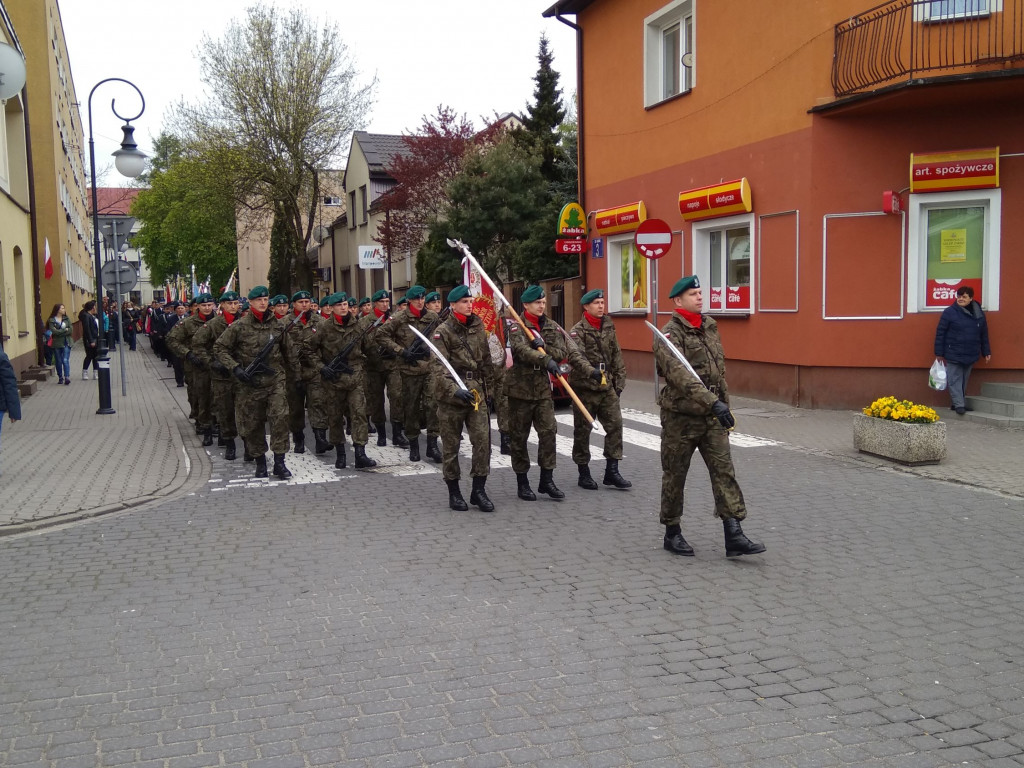 Obchody 226 rocznicy uchwalenia konstytucji 3 maja w Błoniu