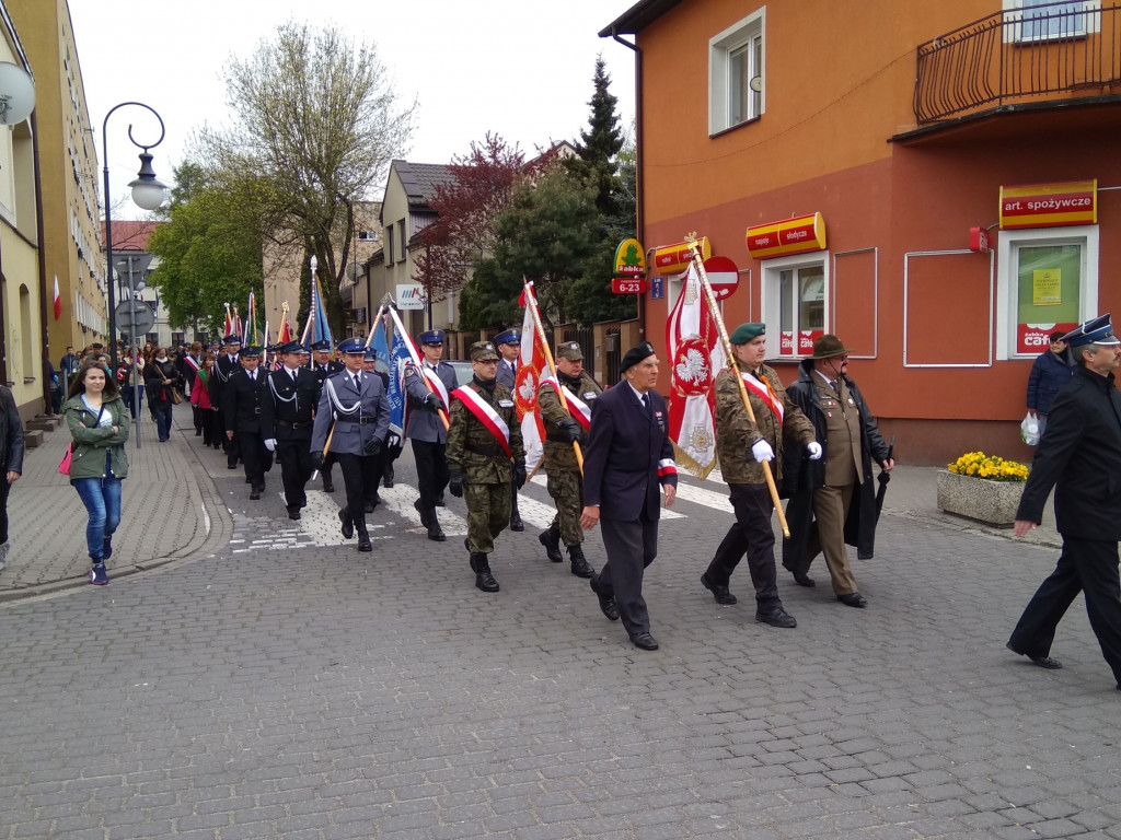 Obchody 226 rocznicy uchwalenia konstytucji 3 maja w Błoniu
