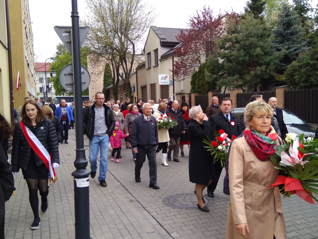 Obchody 226 rocznicy uchwalenia konstytucji 3 maja w Błoniu