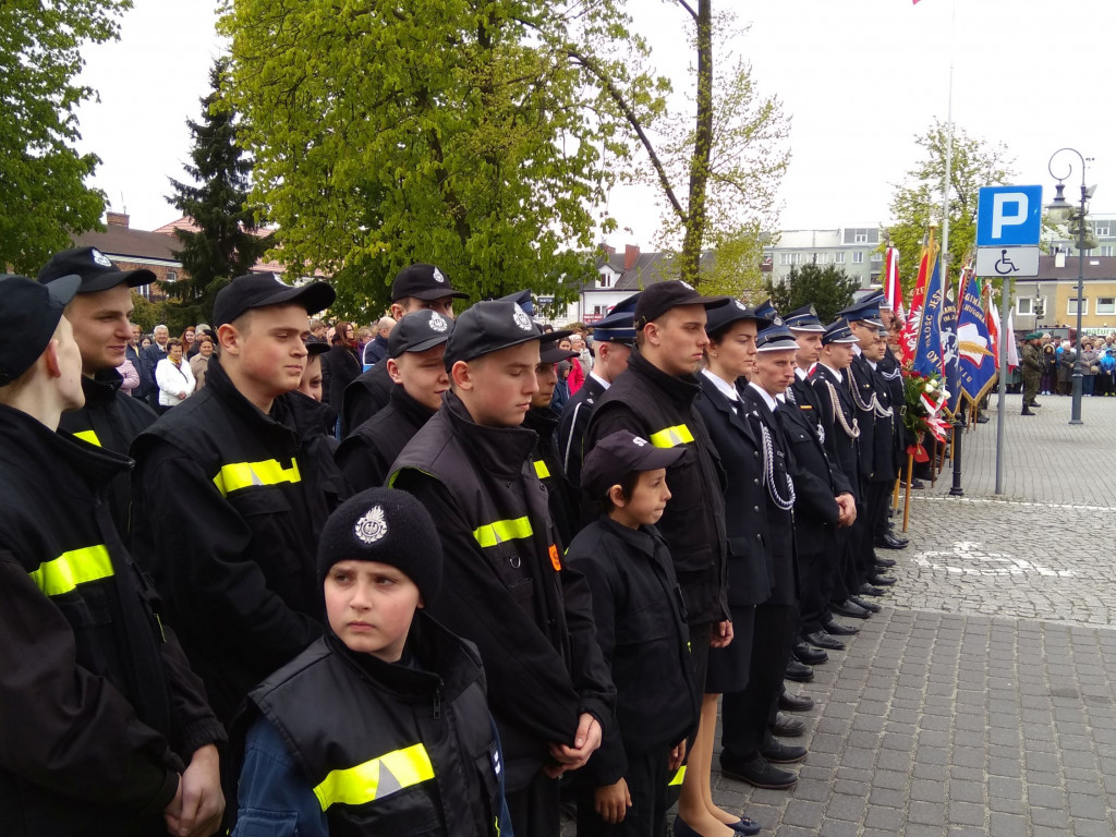 Obchody 226 rocznicy uchwalenia konstytucji 3 maja w Błoniu