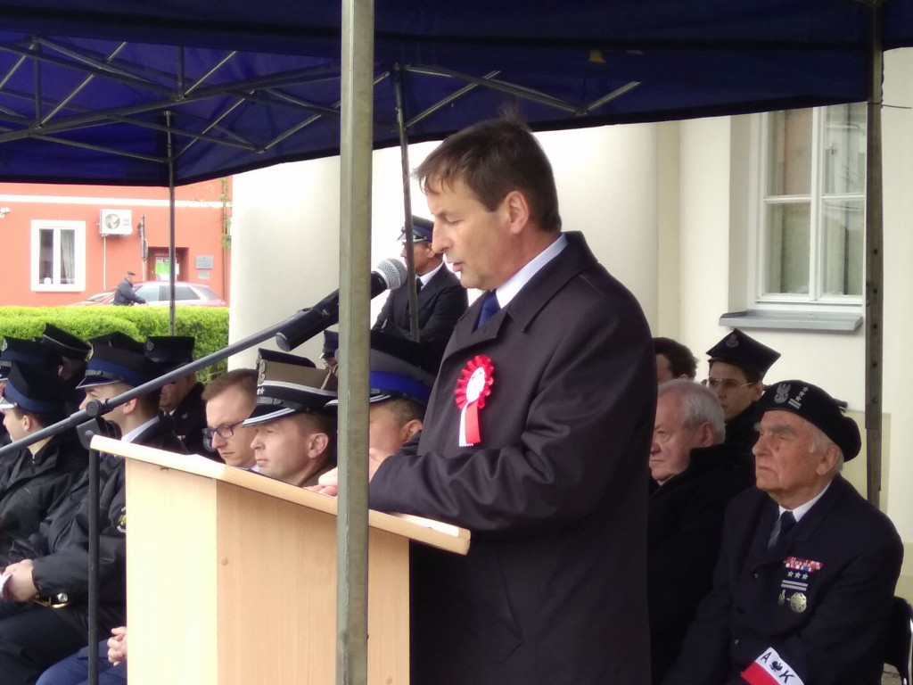 Obchody 226 rocznicy uchwalenia konstytucji 3 maja w Błoniu