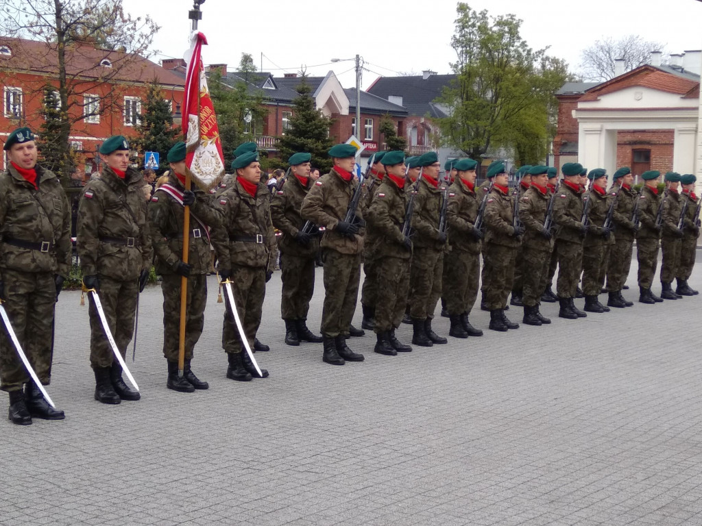 Obchody 226 rocznicy uchwalenia konstytucji 3 maja w Błoniu