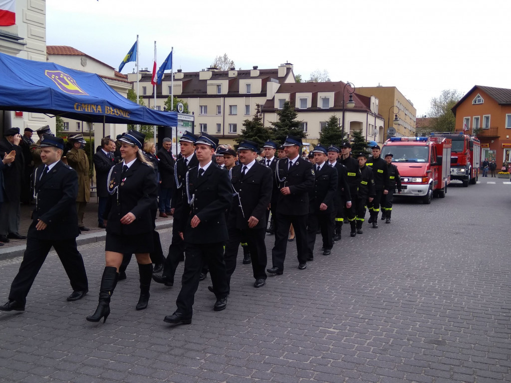 Obchody 226 rocznicy uchwalenia konstytucji 3 maja w Błoniu