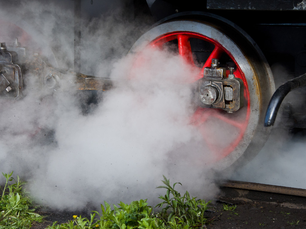 Parowóz wrócił do Sochaczewa! [ZOBACZ WIDEO]