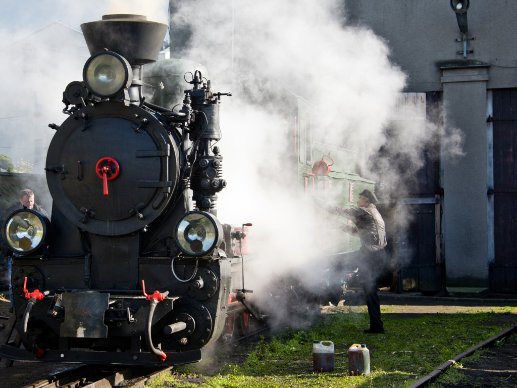 Parowóz wrócił do Sochaczewa! [ZOBACZ WIDEO]