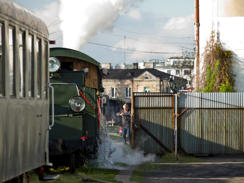 Parowóz wrócił do Sochaczewa! [ZOBACZ WIDEO]