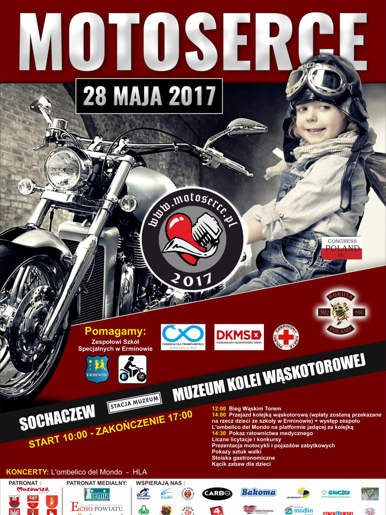 Motoserce w Sochaczewie już w niedzielę!