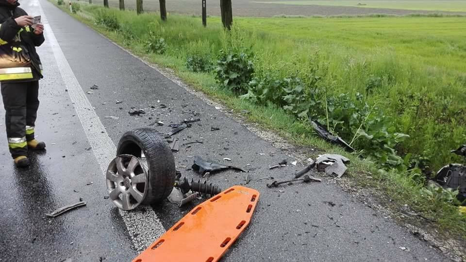 Groźny wypadek w miejscowości Seroki Wieś