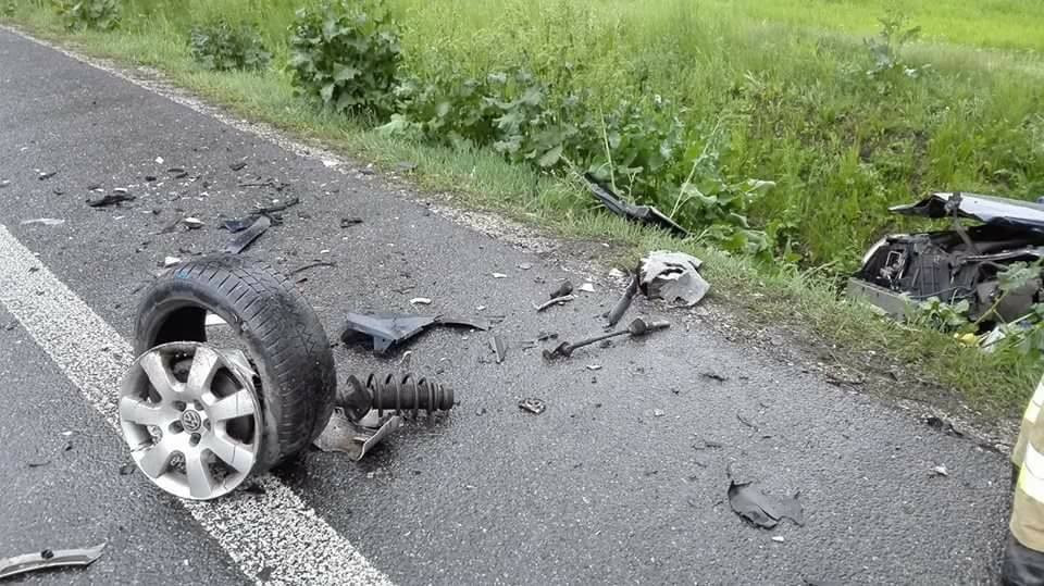 Groźny wypadek w miejscowości Seroki Wieś