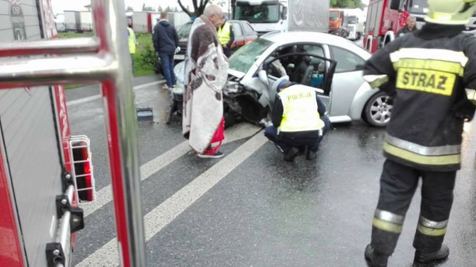 Groźny wypadek w miejscowości Seroki Wieś