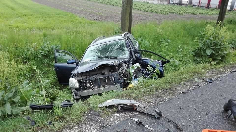 Groźny wypadek w miejscowości Seroki Wieś