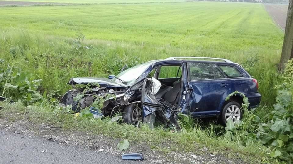 Groźny wypadek w miejscowości Seroki Wieś