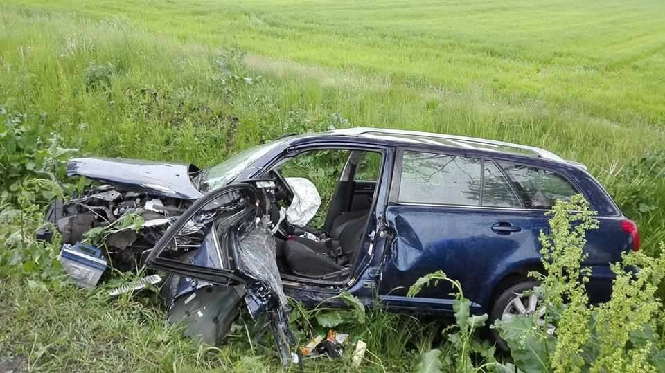 Groźny wypadek w miejscowości Seroki Wieś
