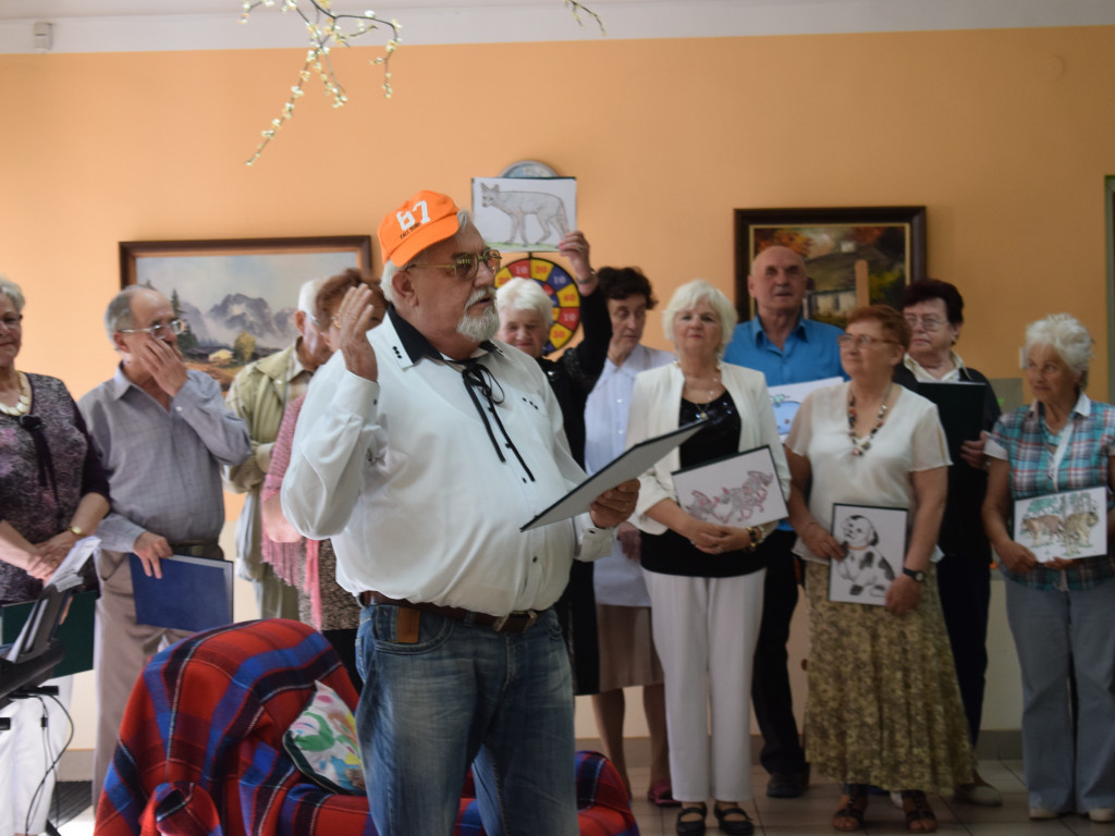 Spotkanie przedszkolaków z seniorami w DDPS