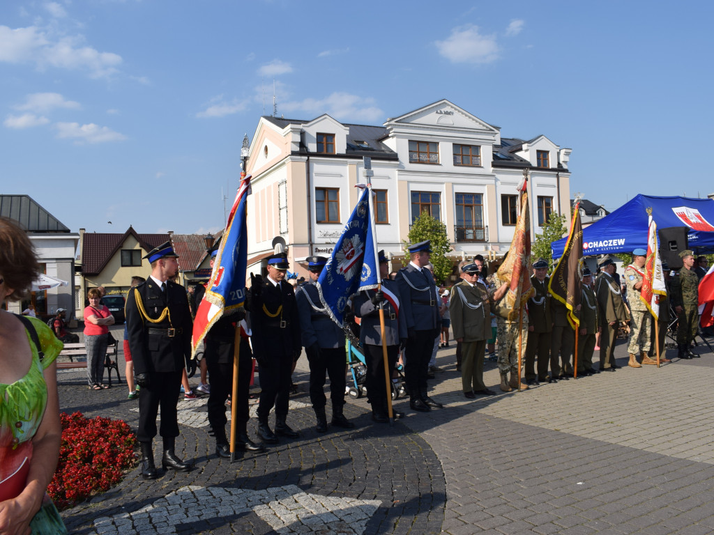 Uroczyste obchody 73. rocznicy wybuchu powstania warszawskiego w Sochaczewie