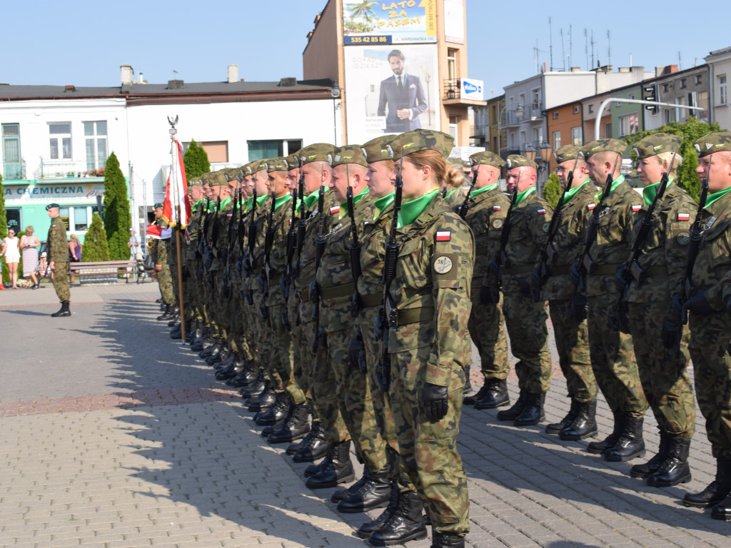 Uroczyste obchody 73. rocznicy wybuchu powstania warszawskiego w Sochaczewie