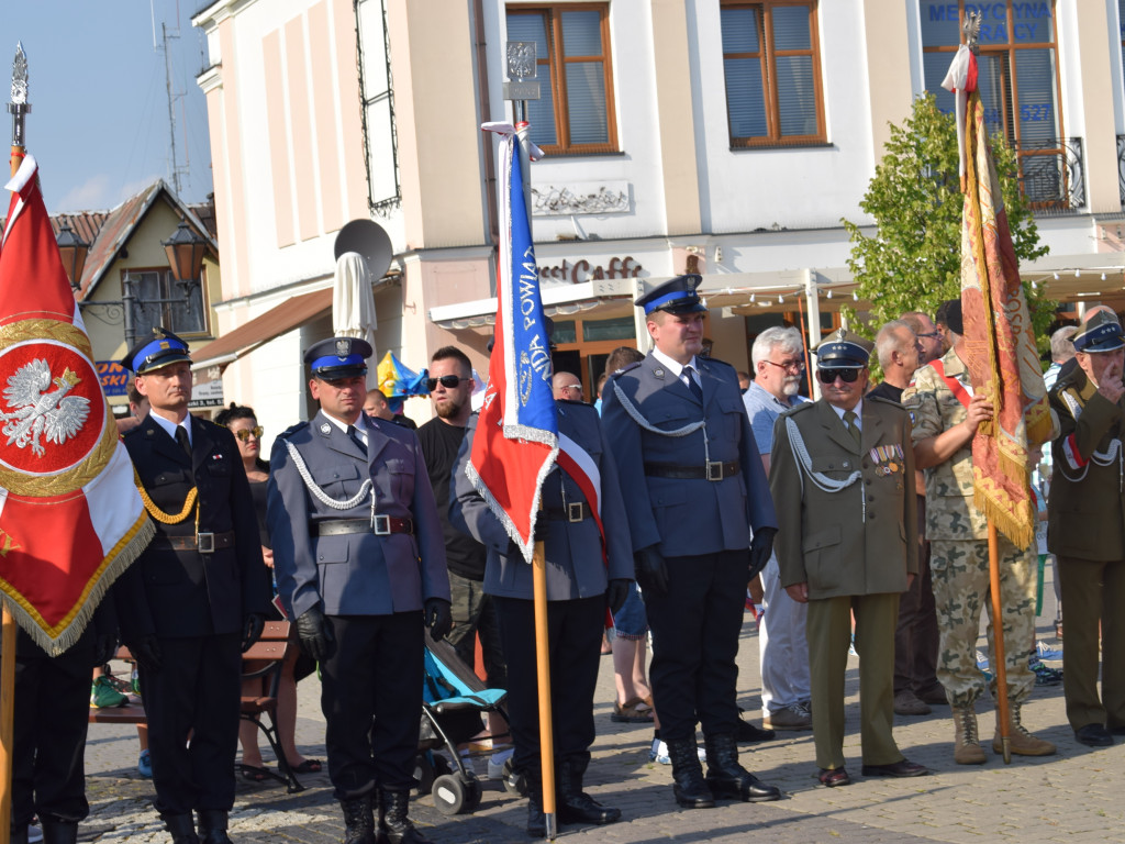 Uroczyste obchody 73. rocznicy wybuchu powstania warszawskiego w Sochaczewie