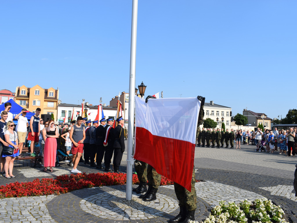 Uroczyste obchody 73. rocznicy wybuchu powstania warszawskiego w Sochaczewie