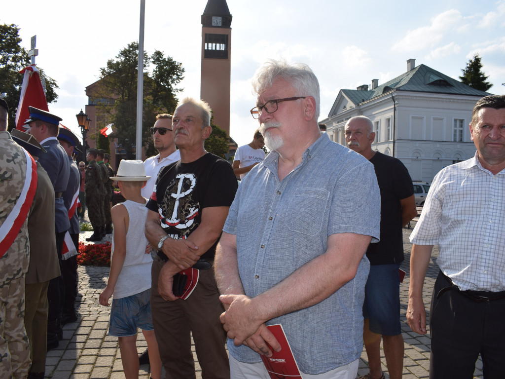 Uroczyste obchody 73. rocznicy wybuchu powstania warszawskiego w Sochaczewie