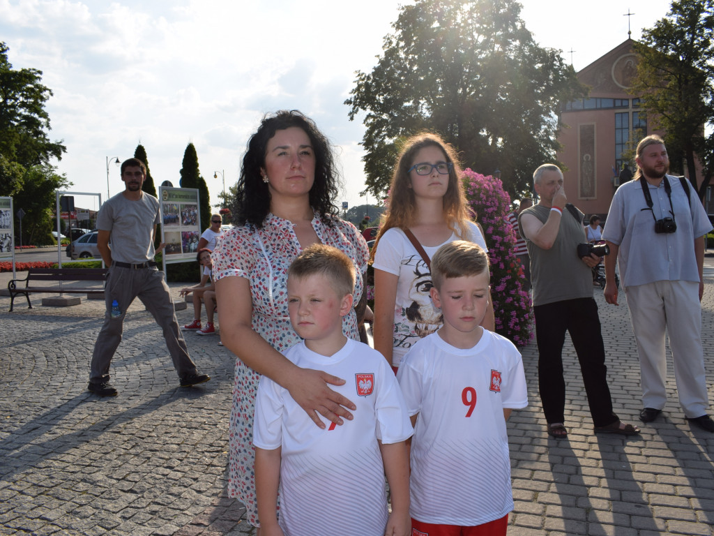 Uroczyste obchody 73. rocznicy wybuchu powstania warszawskiego w Sochaczewie