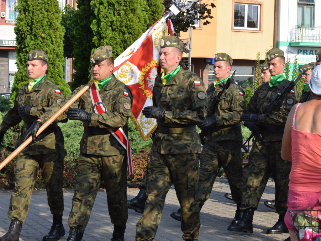 Uroczyste obchody 73. rocznicy wybuchu powstania warszawskiego w Sochaczewie