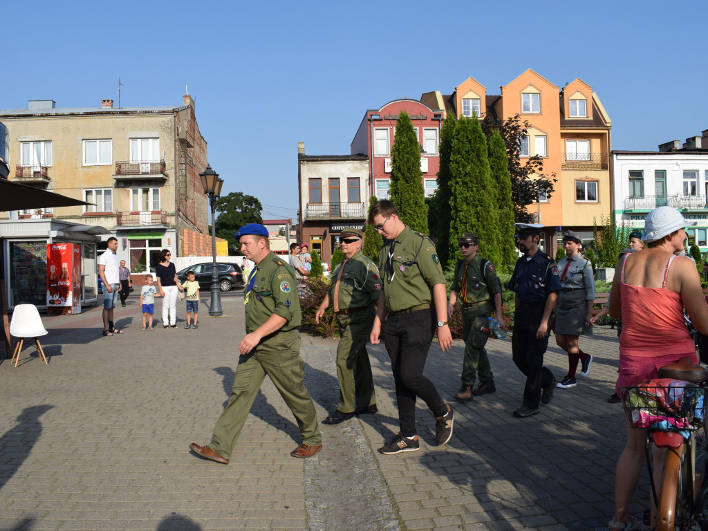 Uroczyste obchody 73. rocznicy wybuchu powstania warszawskiego w Sochaczewie