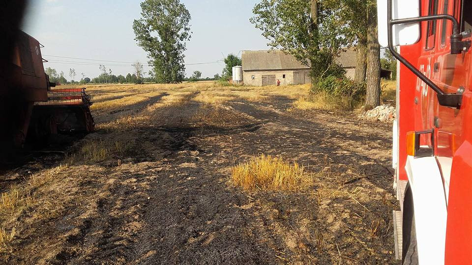 Pięć pożarów w ciągu ubiegłej doby gasiła sochaczewska straż pożarna