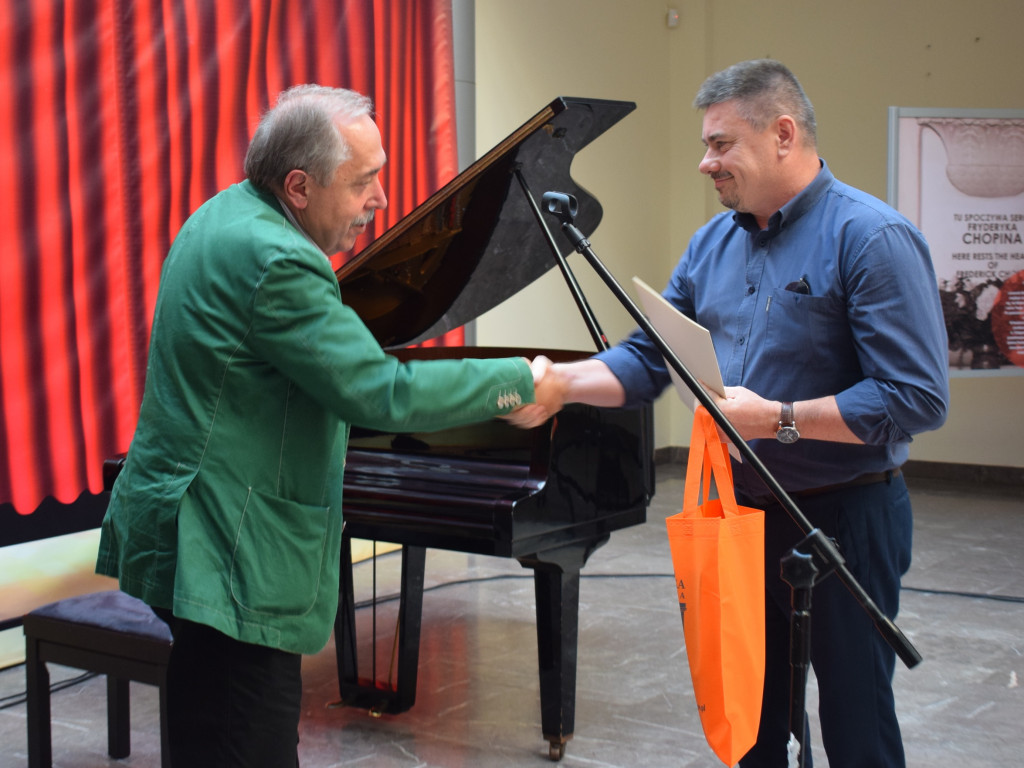 Czesław Czapliński i Krzysztof Książek w Sochaczewie