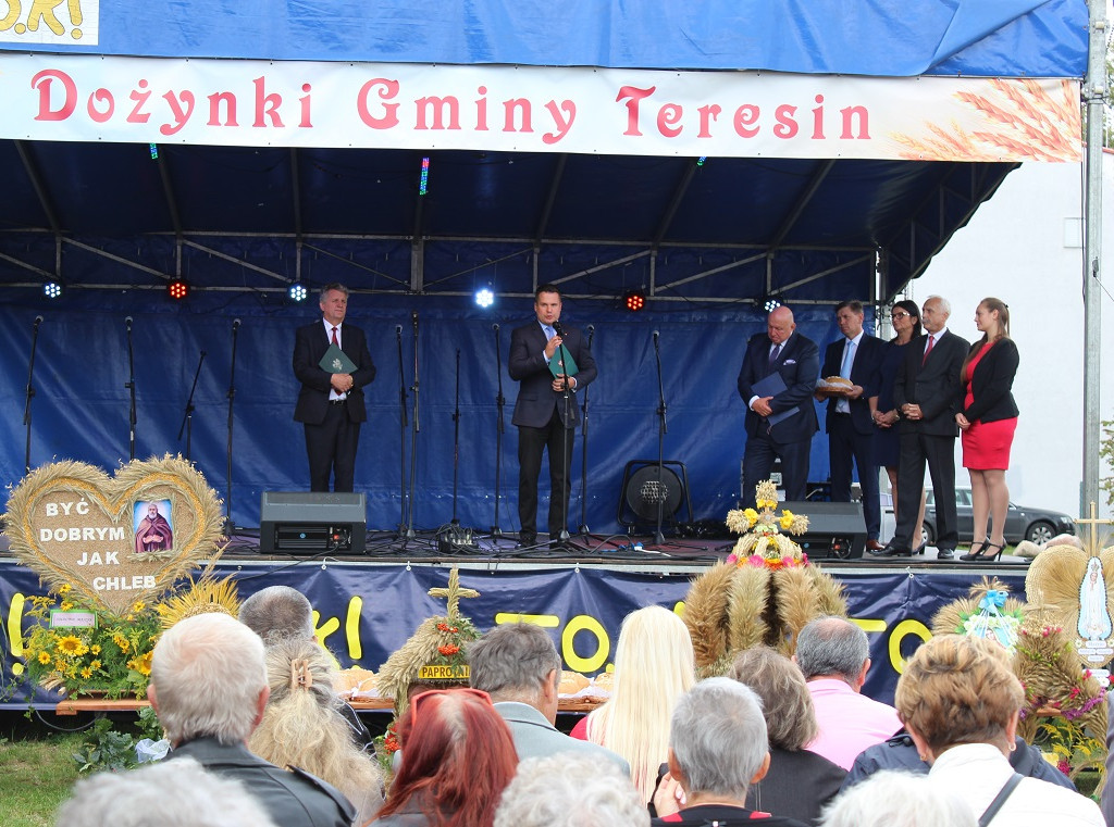 Pierwsze gminne dożynki w Teresinie za nami